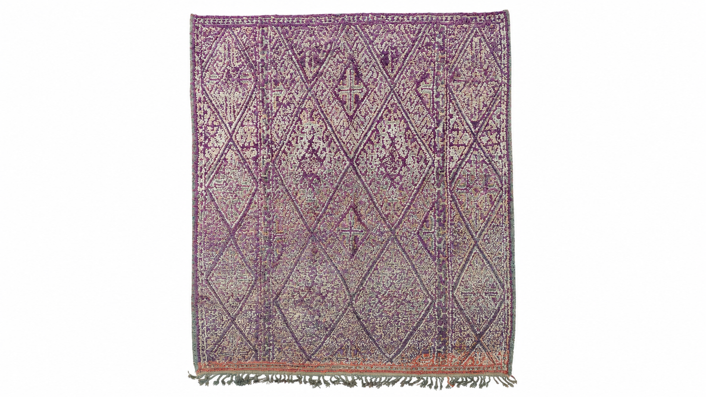 Izourane Vintage Moroccan Rug  6'8" x 10'0"