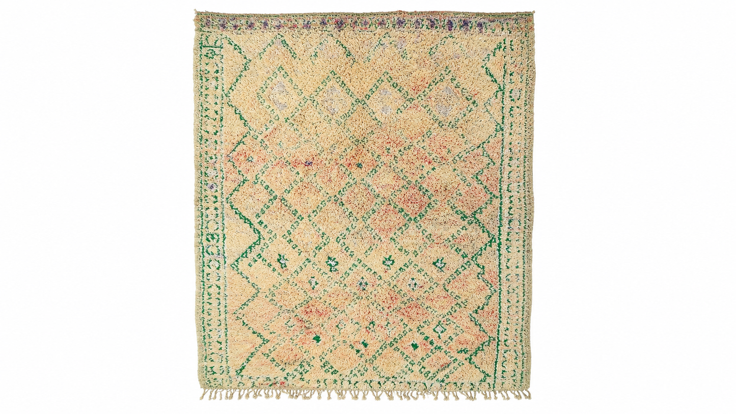 Tifrit Vintage Moroccan Rug  6'4" x 9'5"