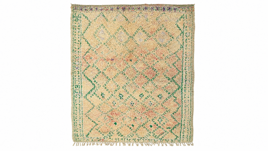 Tifrit Vintage Moroccan Rug  6'4" x 9'5"
