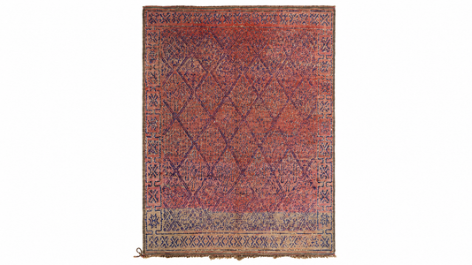 Asaru Vintage Moroccan Rug  6'8" x 9'2"