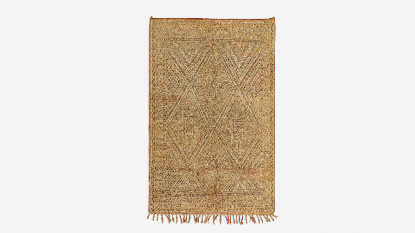 Zennu Vintage Moroccan Rug  7'1" x 10'0"