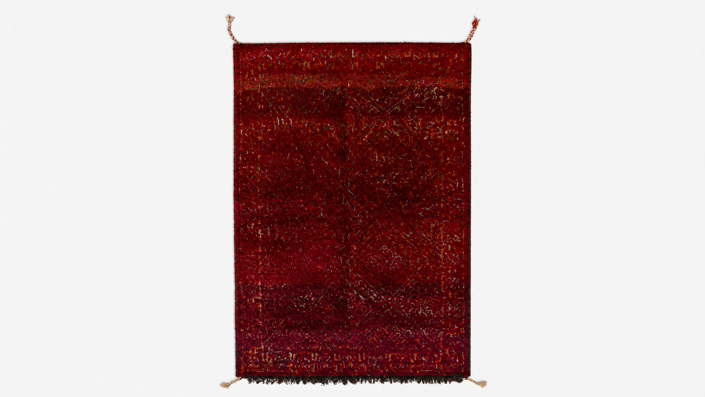 Qazia Vintage Moroccan Rug 6'5" x 9'4"