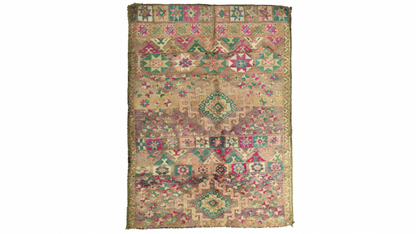 Ameghnas Vintage Moroccan Rug 6'4" x9'2"