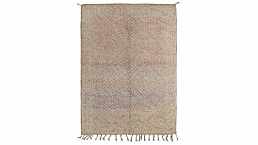 Izhir Vintage Moroccan Rug 6'8" x11'8"