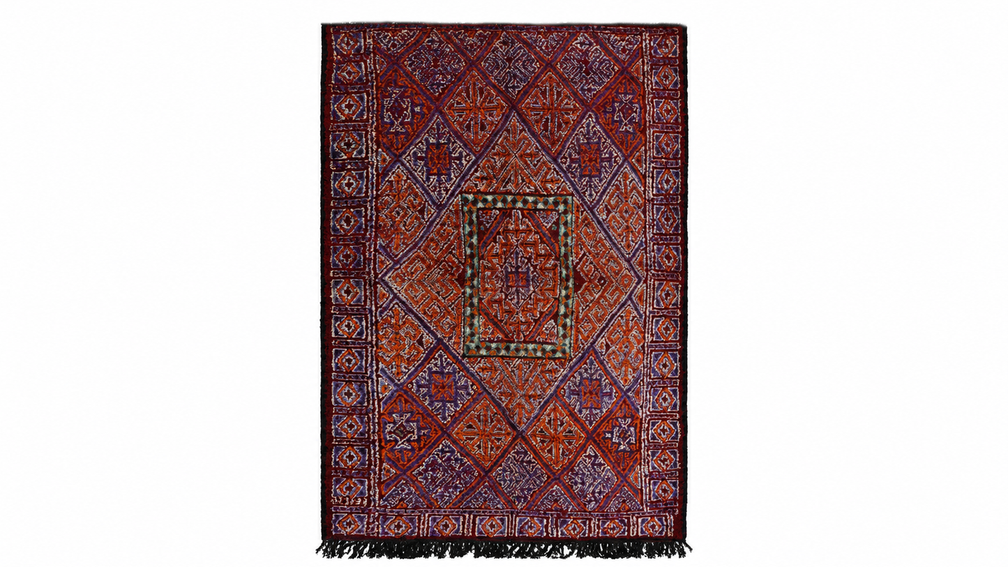 Kalismo Vintage Moroccan Rug  6'8" x 10'6"