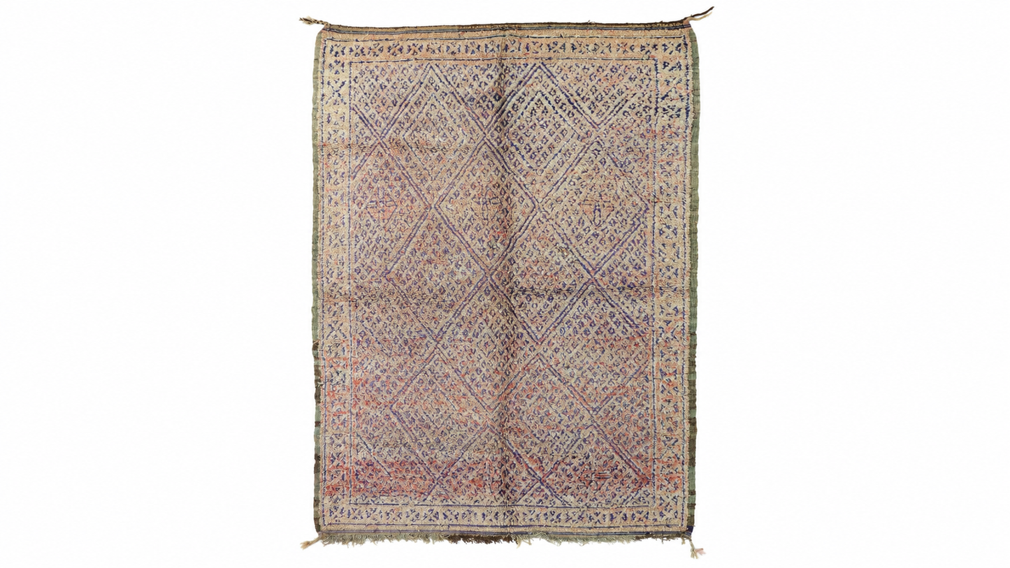 Ijran Vintage Moroccan Rug 6'3" x10'2"