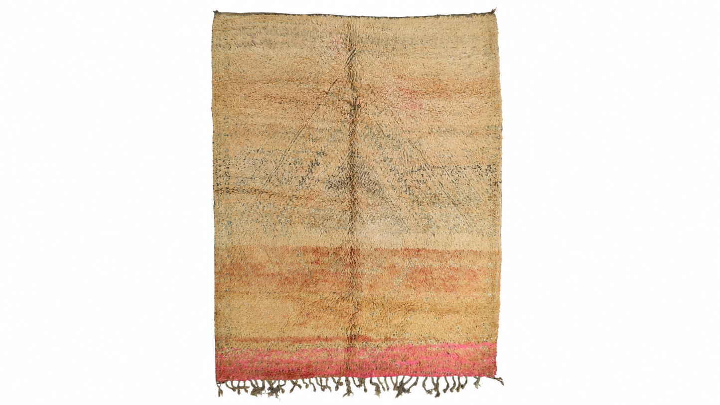 Asmun Vintage Moroccan Rug  6'9" x9'2"