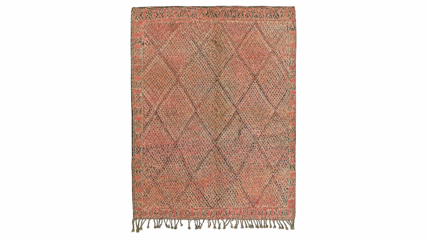 Amussu Vintage Moroccan Rug  6'1" x 8'7"