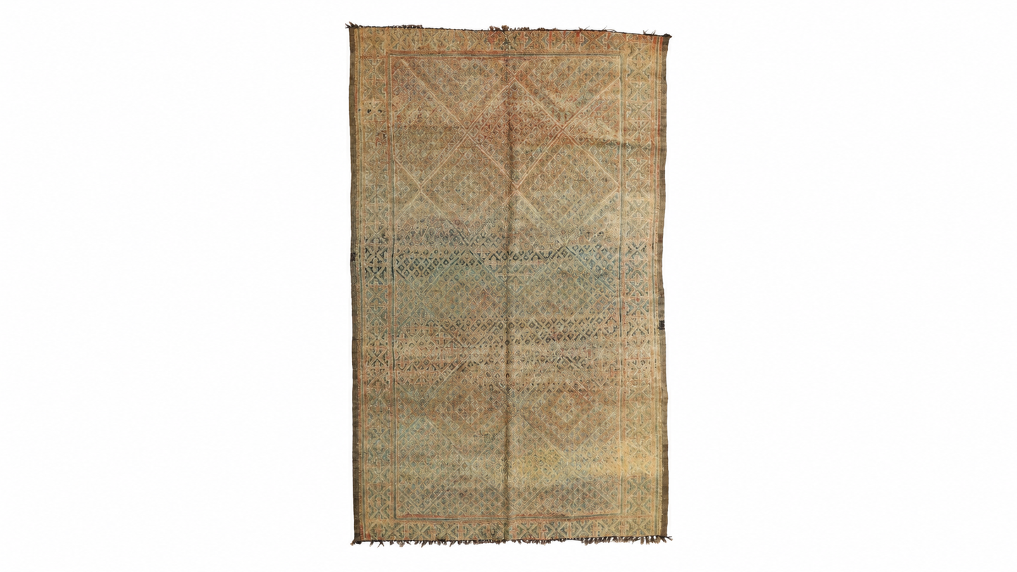 Tiziri Vintage Moroccan Rug  5'6" x 9'6"