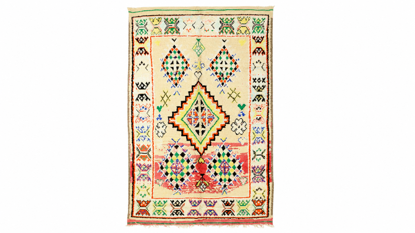 Anqa Vintage Moroccan Rug  5'2" x 13'1"