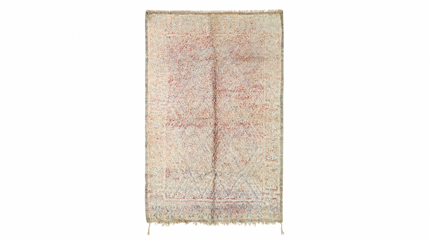 Timizar Vintage Moroccan Rug  5'9" x10'2"