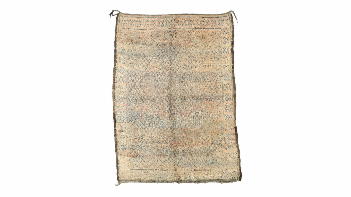 Hizal Vintage Moroccan Rug  6'7" x 8'9"