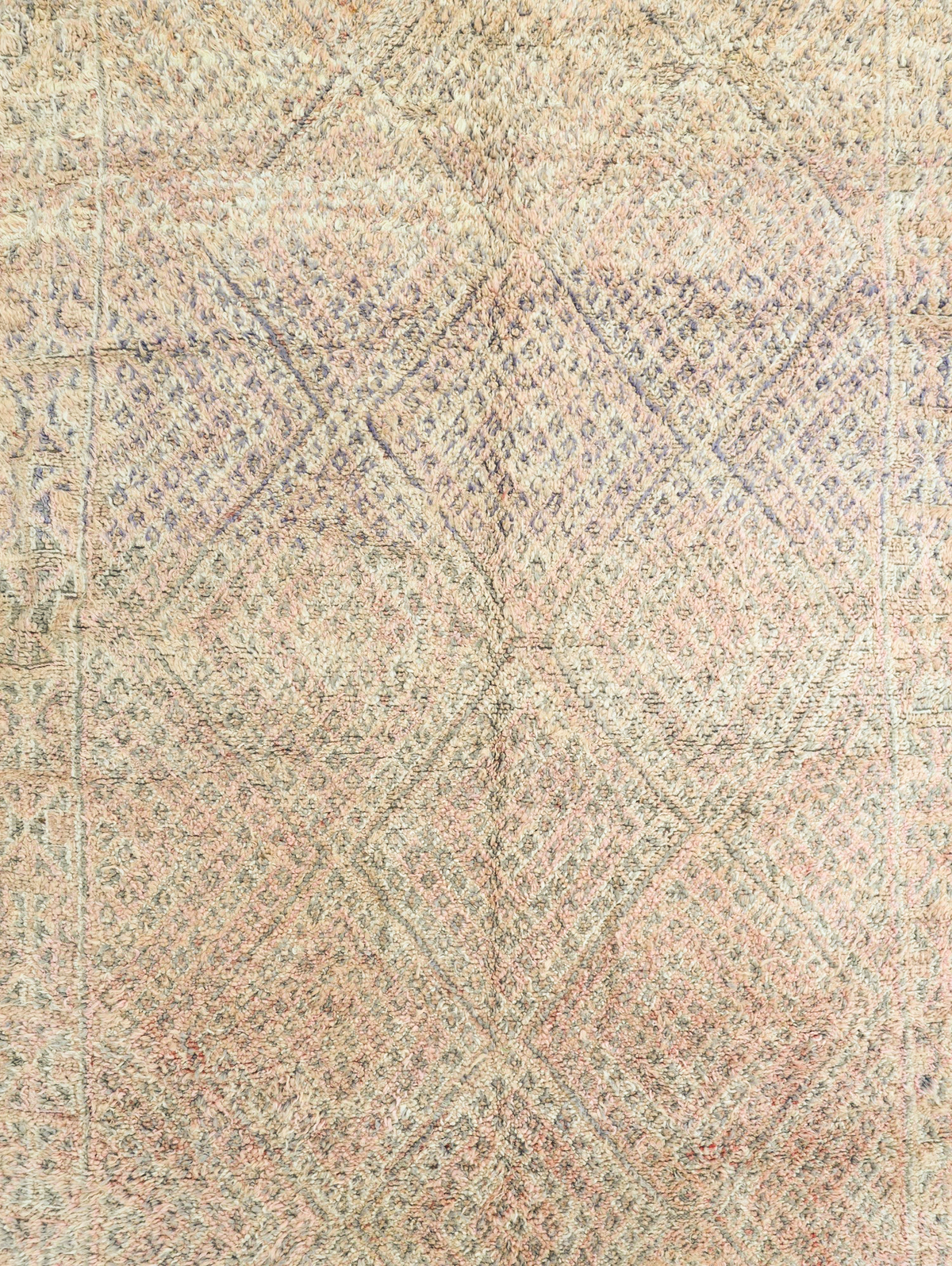 Izhir Vintage Moroccan Rug 6'8" x 11'8"