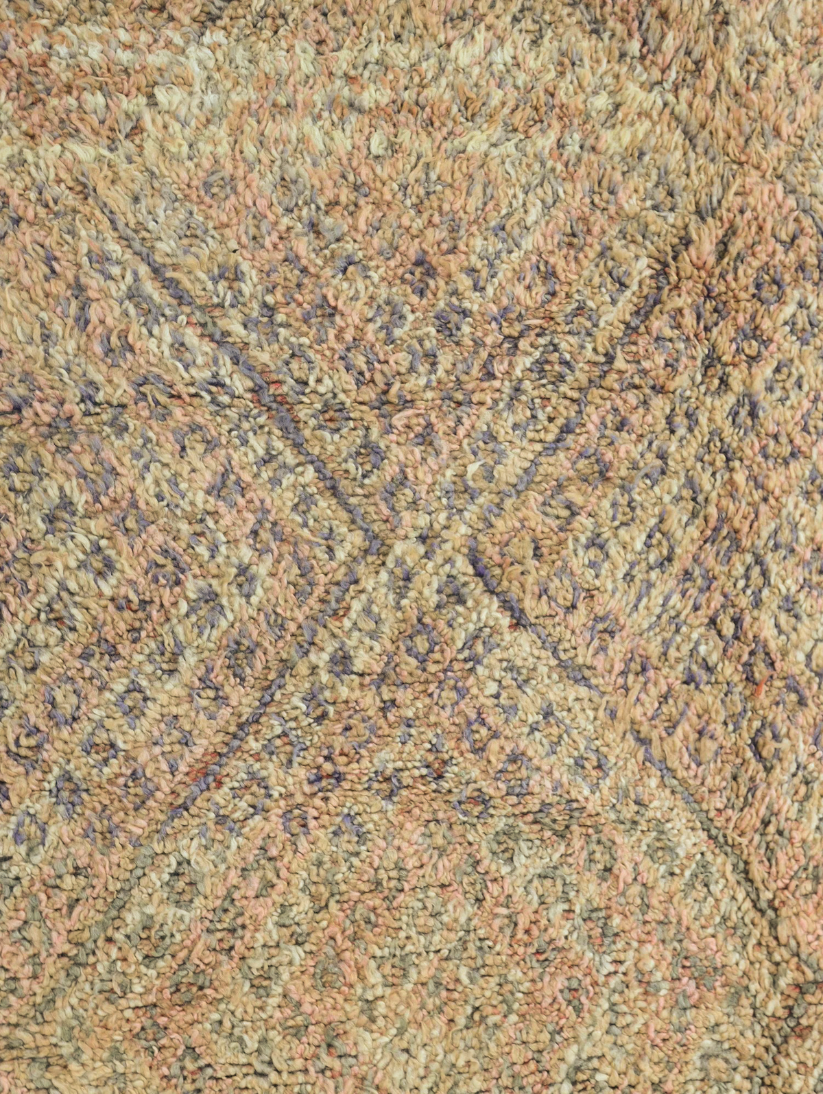 Izhir Vintage Moroccan Rug 6'8" x 11'8"