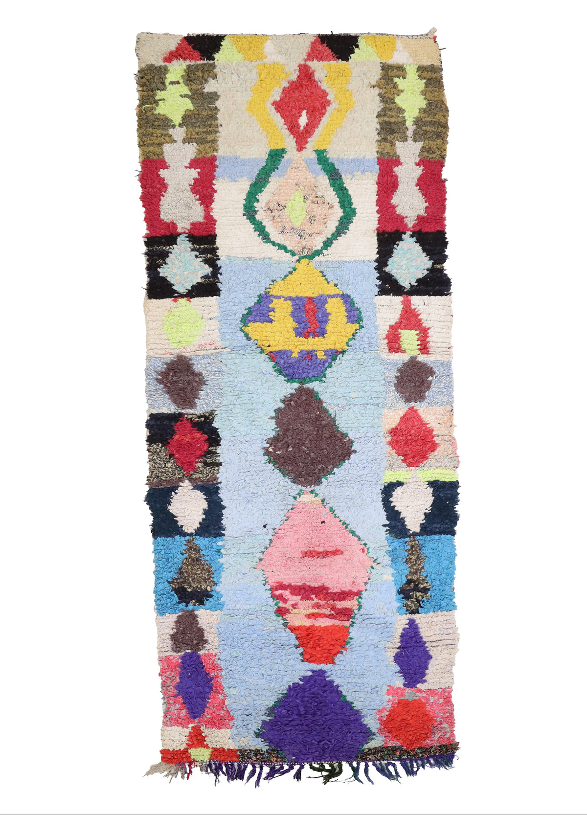 Khedduj Boucherouite Rug 3'3" x 9'7"
