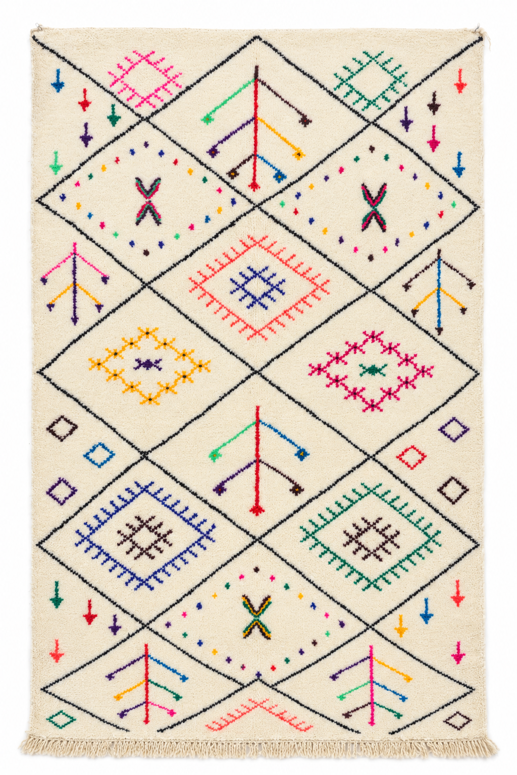 Tisila Beni Ourain Rug 5'0" x 8'1"