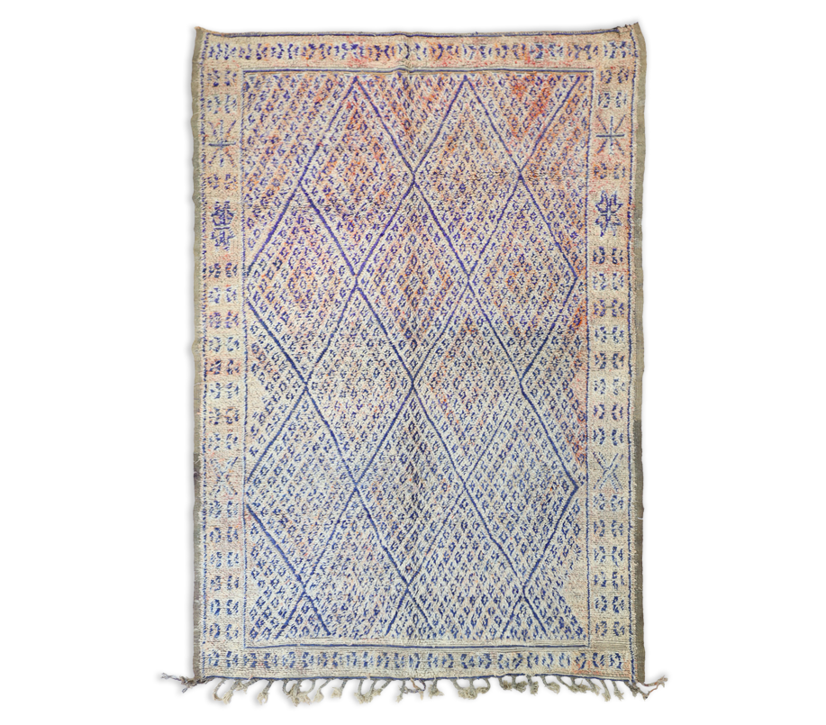 Amnya Vintage Moroccan Rug 7'2" x 10'2"