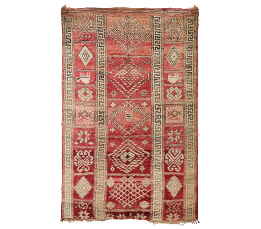 Nysim Vintage Moroccan Rug 4'8" x 7'8"