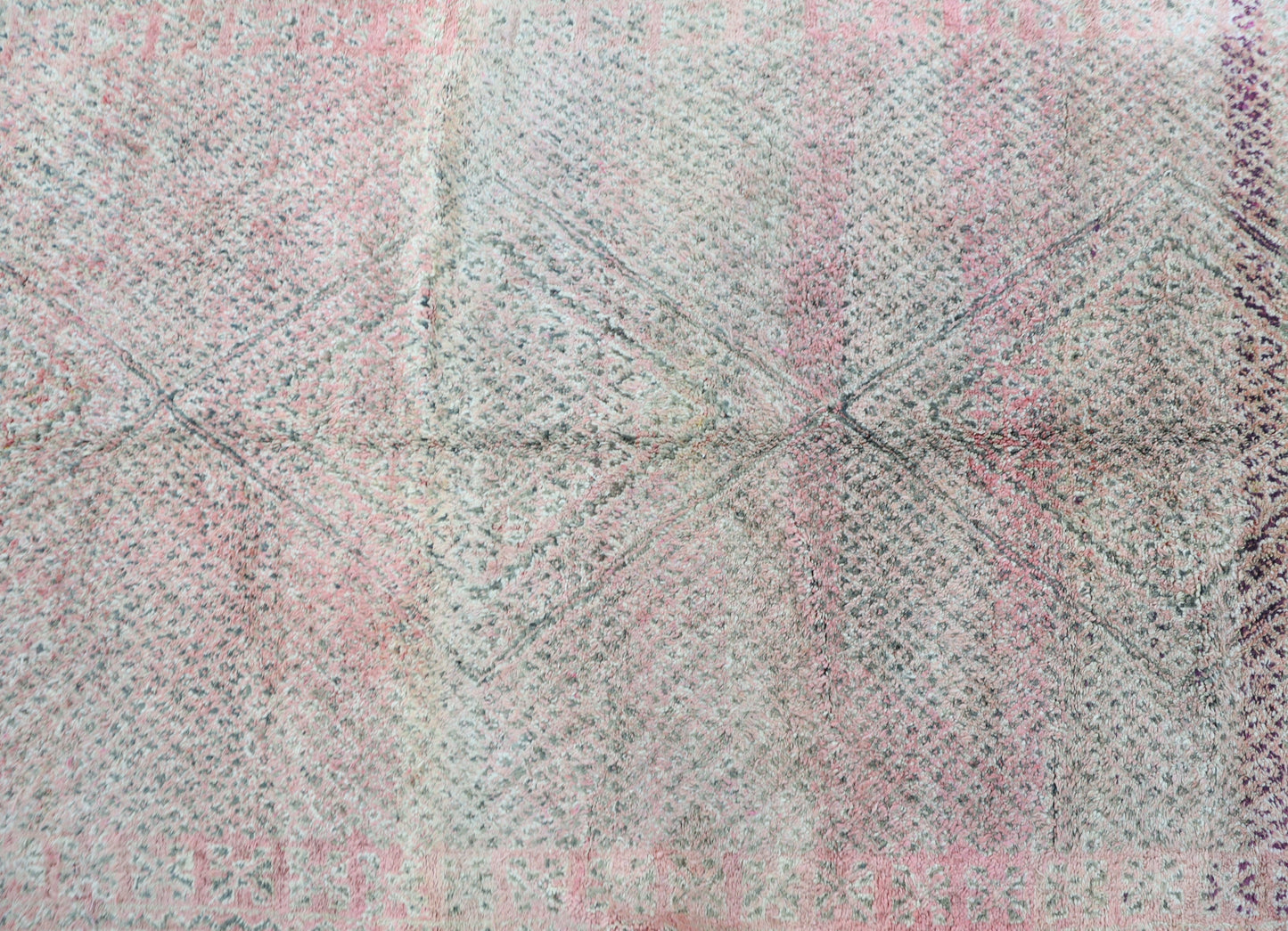 Saddin Vintage Moroccan Rug 7'1" x 13'0"