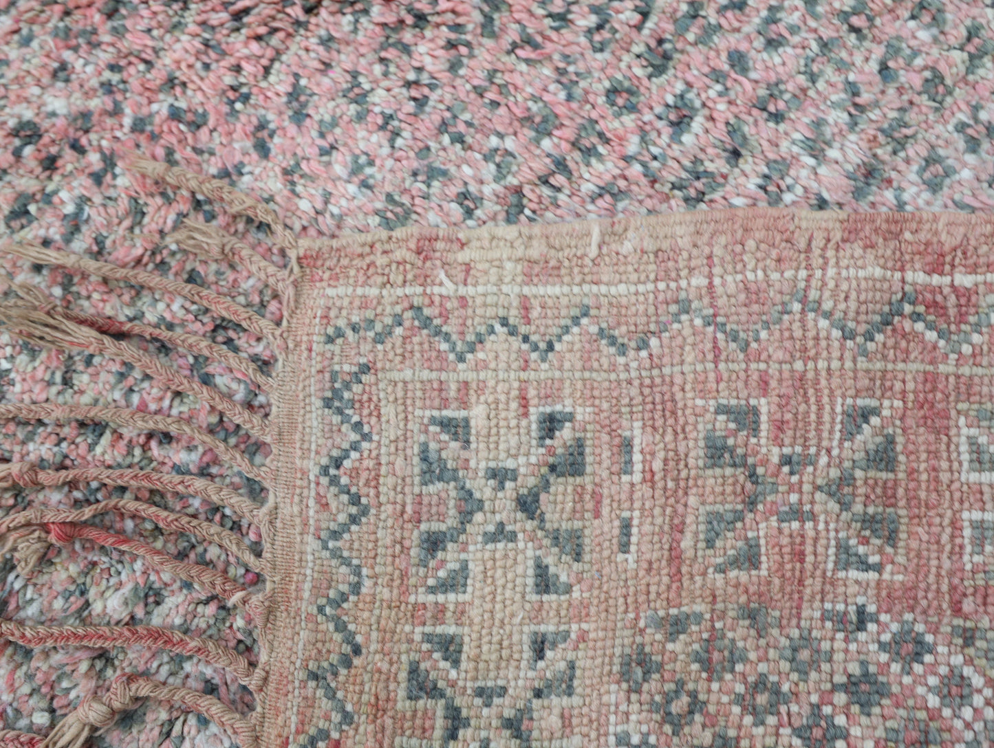Saddin Vintage Moroccan Rug 7'1" x 13'0"