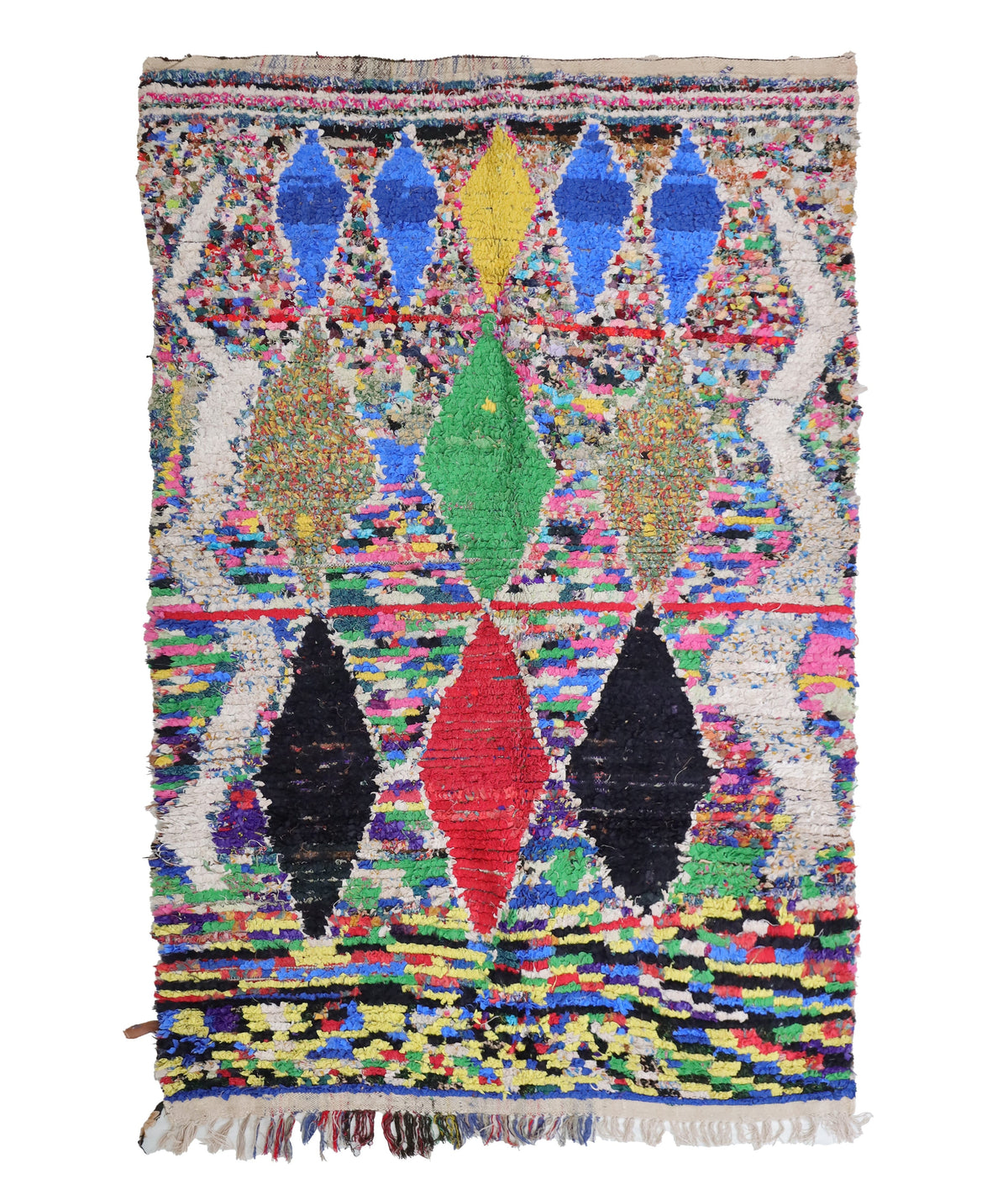 Tala Boucherouite Rug 3'9" x 6'0"