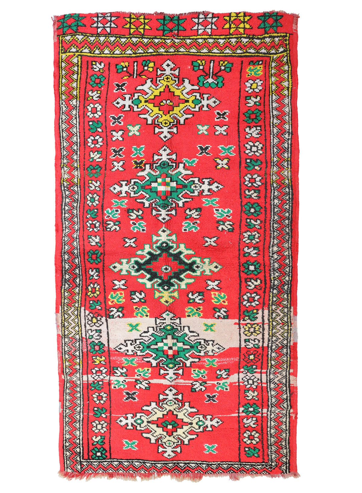 Taous Vintage Moroccan Rug 4'0" x 7'2"