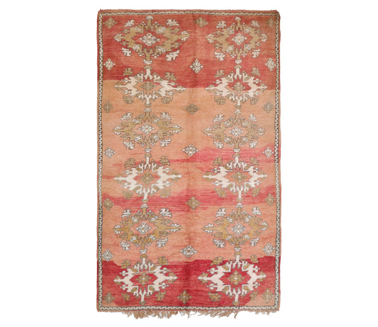 Tawargit Vintage Moroccan Rug 5'7" x 11'2"