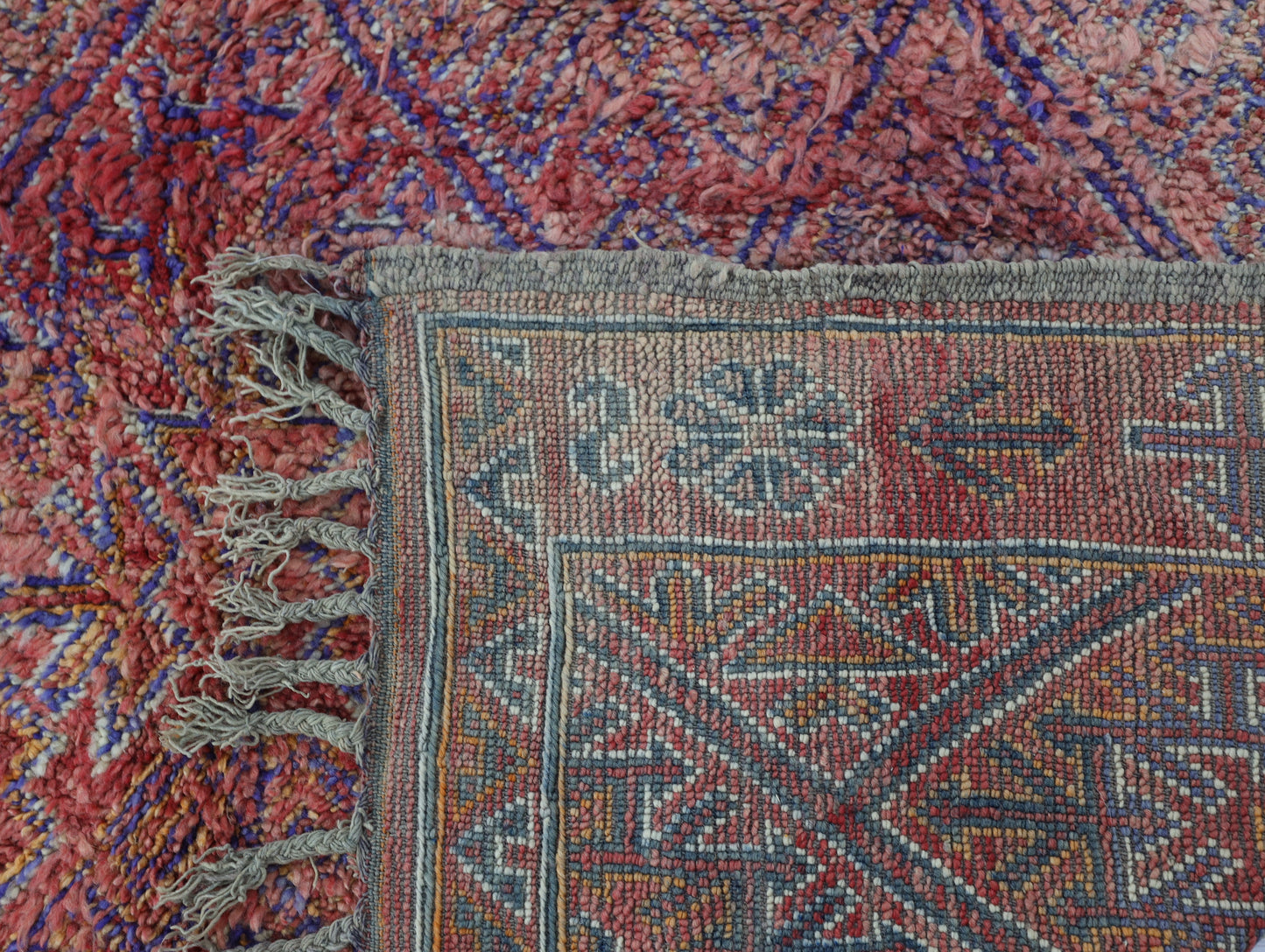 Ghrina Vintage Moroccan Rug 6'6" x 11'3"