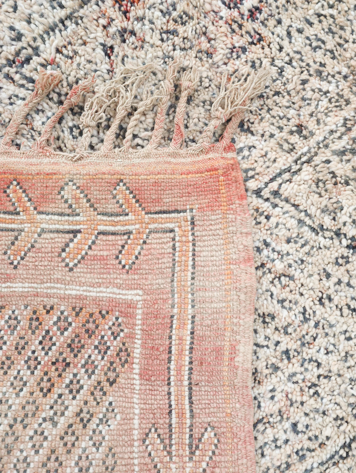 Tigiral Vintage Moroccan Rug 6'9" x 7'9"