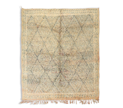 Tigiral Vintage Moroccan Rug 6'9" x 7'9"