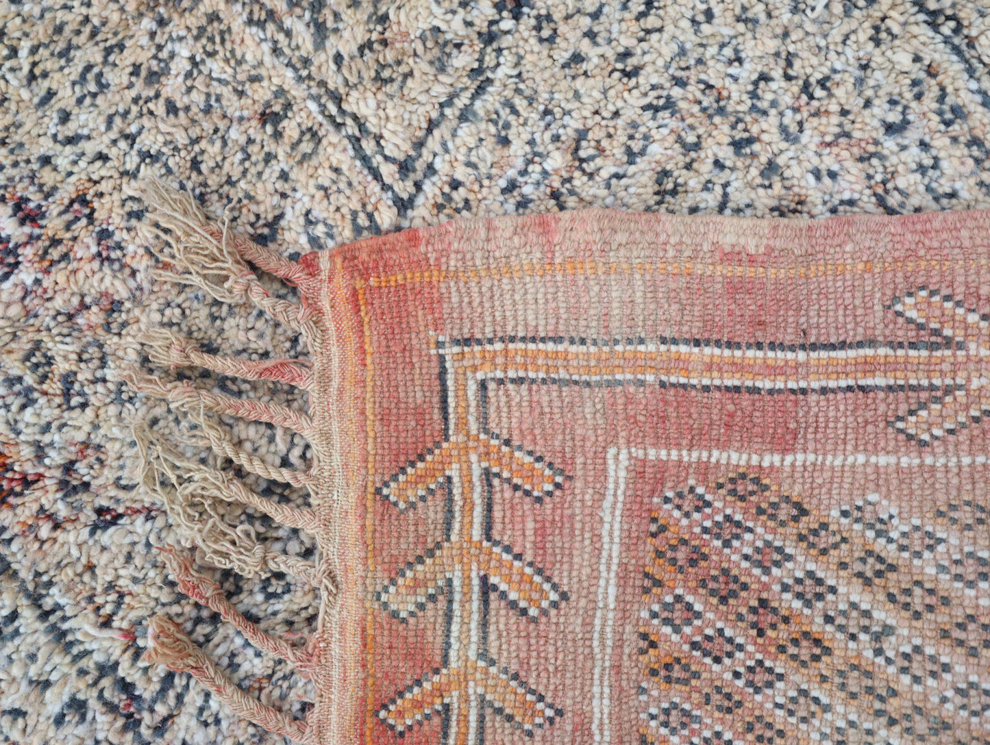 Tigiral Vintage Moroccan Rug 6'9" x 7'9"