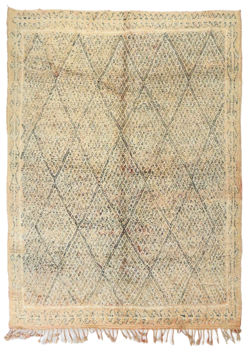 Tigiral Vintage Moroccan Rug 6'9" x 7'9"