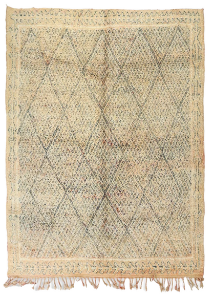 Tigiral Vintage Moroccan Rug 6'9" x 7'9"