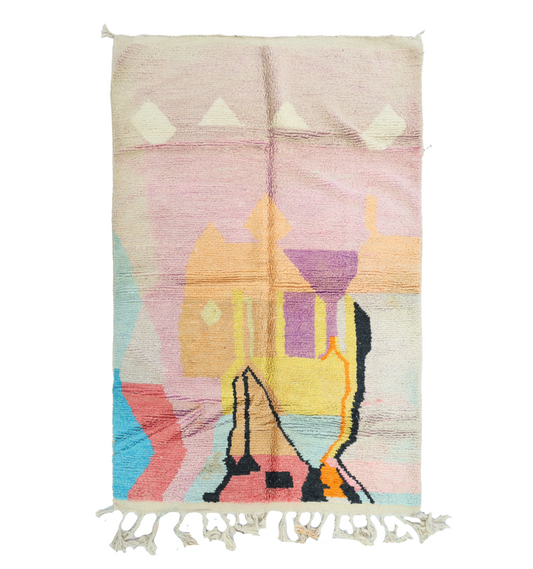 Tihunza Moroccan Rug 4'9" x 8'1"