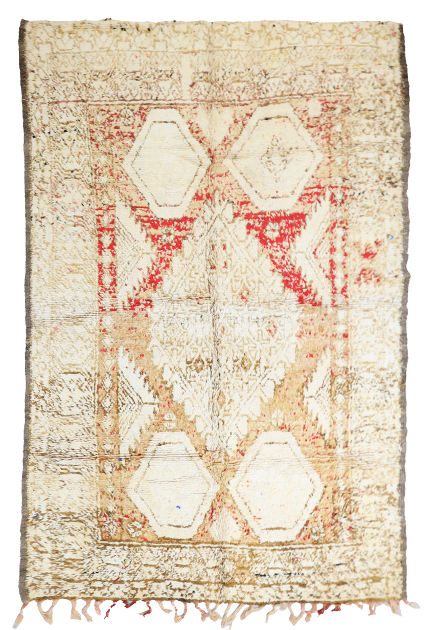 Tizlit Vintage Moroccan Rug 5'8" x 9'9"