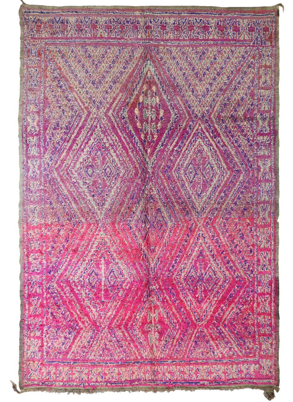 Amanar Vintage Moroccan Rug 7'2" x 11'7"