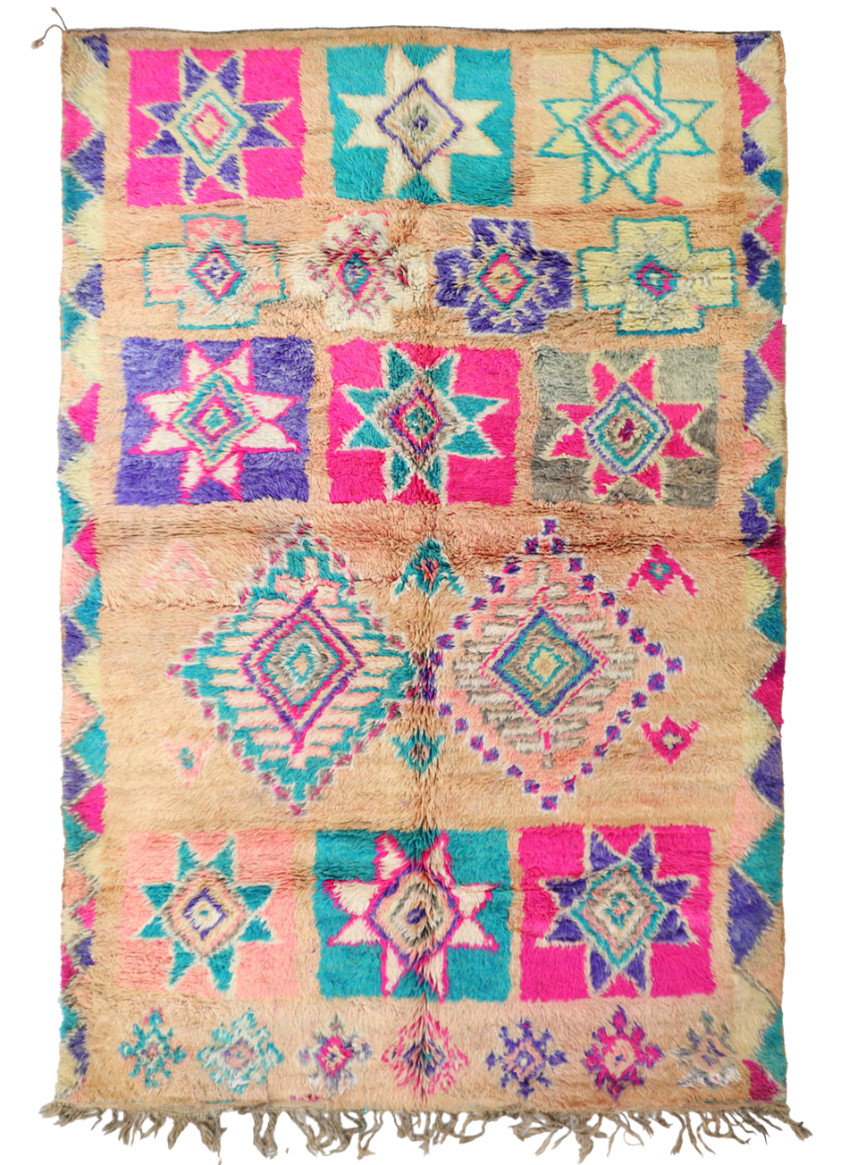 Cilyan Vintage Moroccan Rug 5'7" x 9'5"