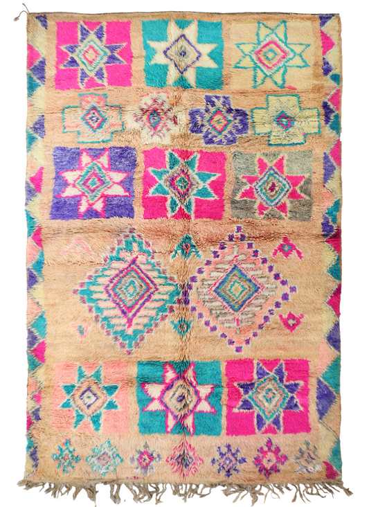 Cilyan Vintage Moroccan Rug 5'7" x 9'5"