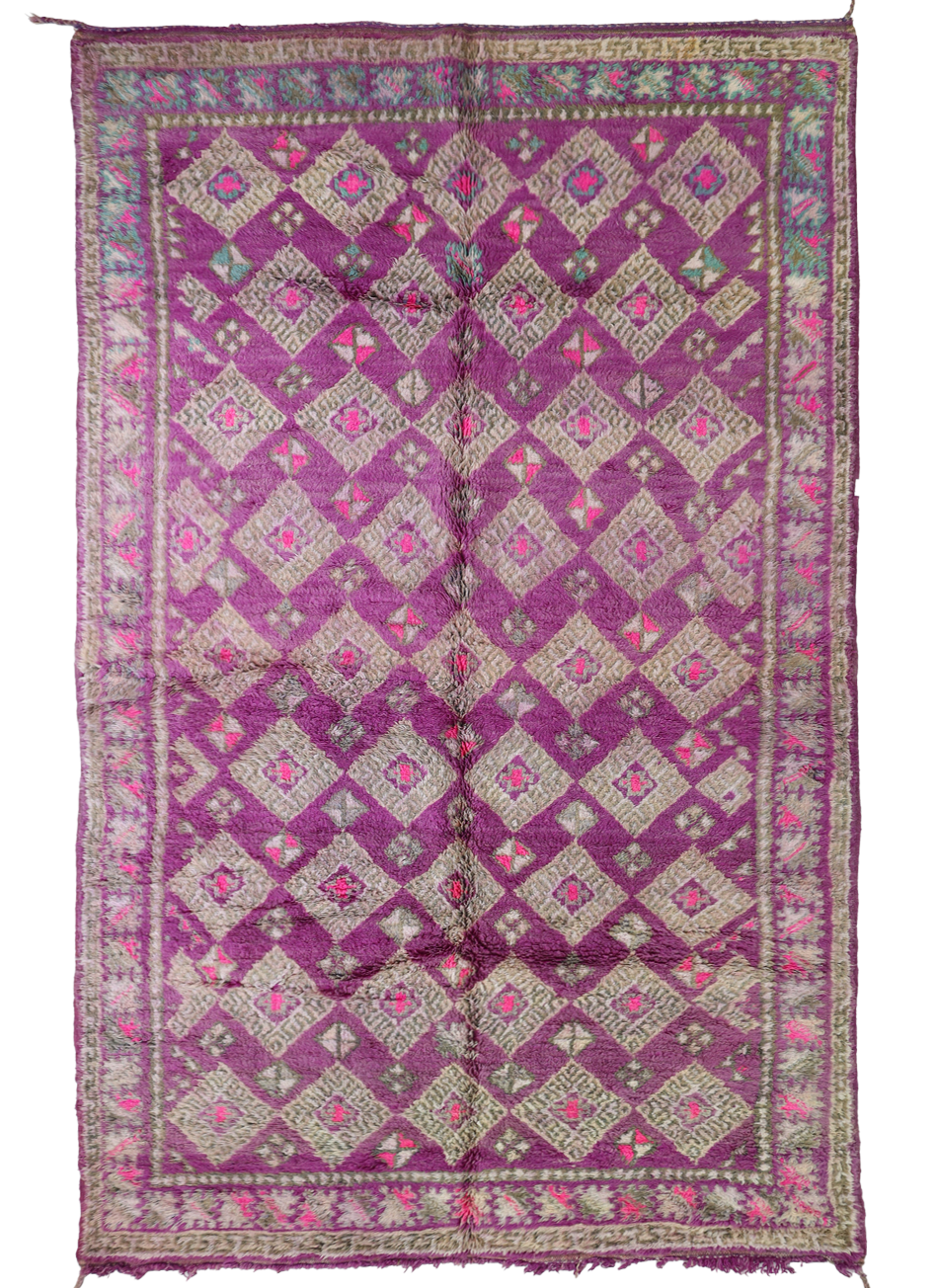 Ider Vintage Moroccan Rug 5'9" x 12'0"