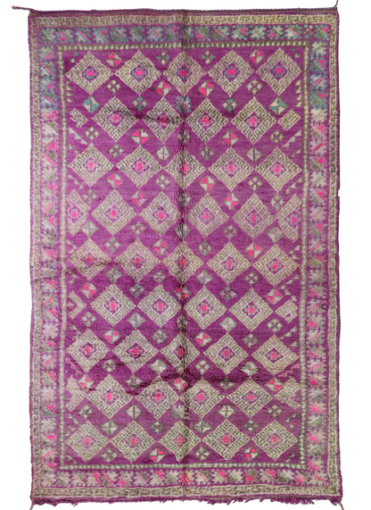 Ider Vintage Moroccan Rug 5'9" x 12'0"