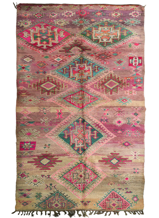 Tantut Vintage Moroccan Rug 5'9" x 12'1"