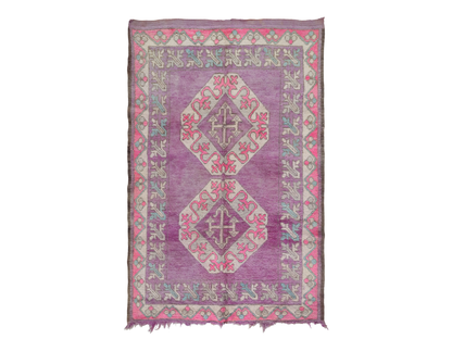 Azimdar Vintage Moroccan Rug 4,8" x 7,4"