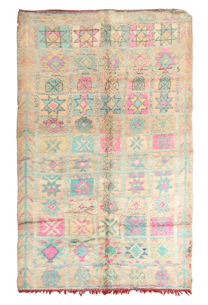 Tawenza Vintage Moroccan Rug 6'1" x 11'2"