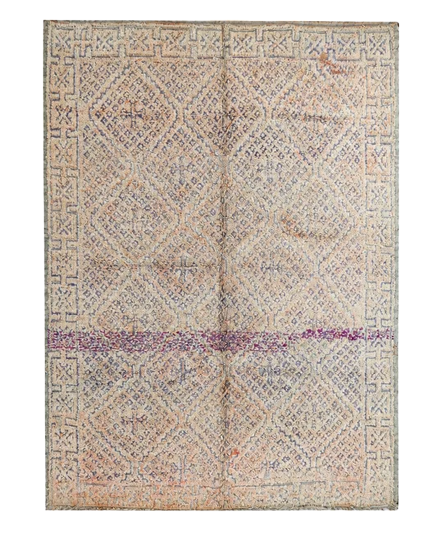 Zarif Vintage Moroccan Rug  6'7" x 9'6"