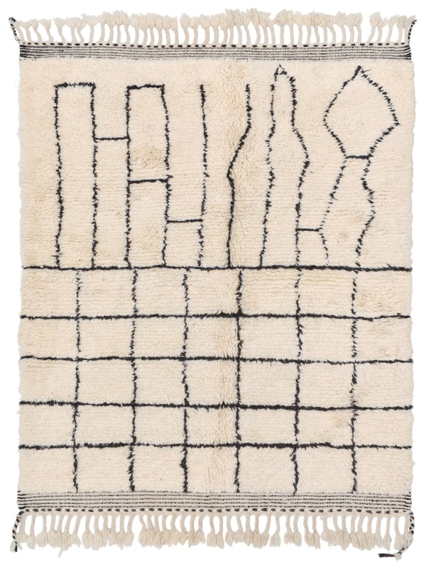 Tazalit Beni Ourain Rug - Custom Size