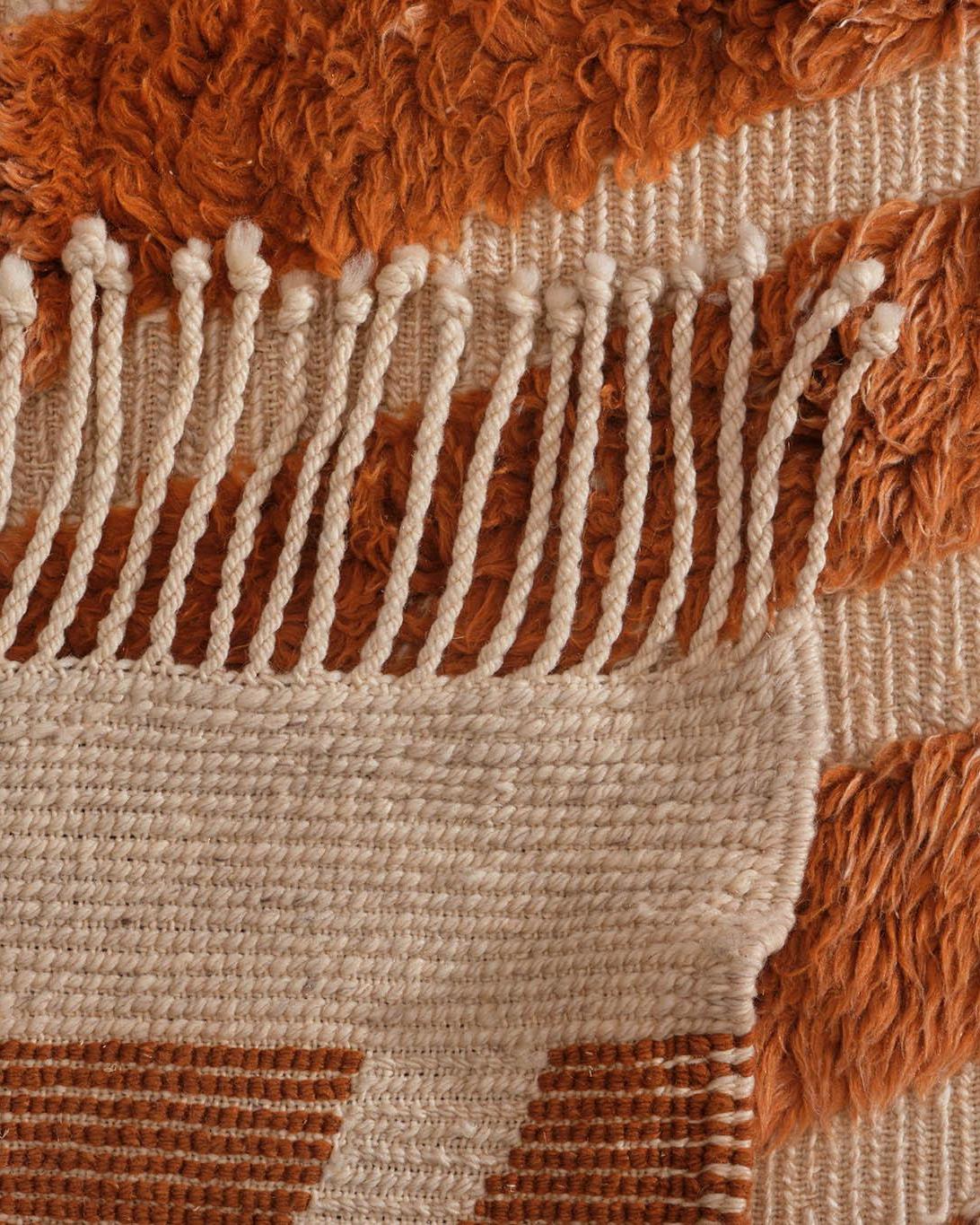 Amzwaru Beni Ourain Rug - Custom Size