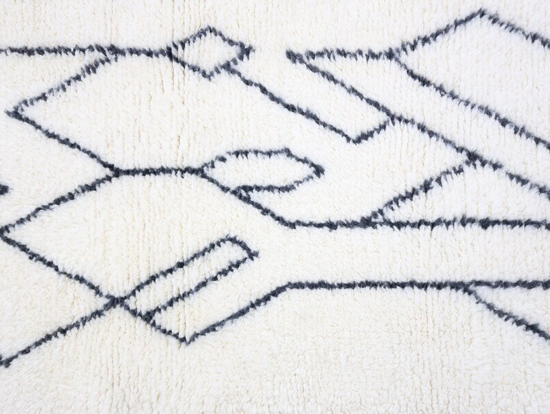 Iken Beni Ourain Rug - Custom Size