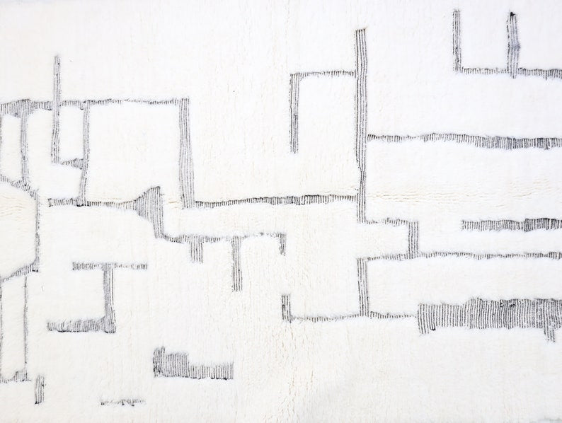 Lundja Beni Ourain Rug - Custom Size