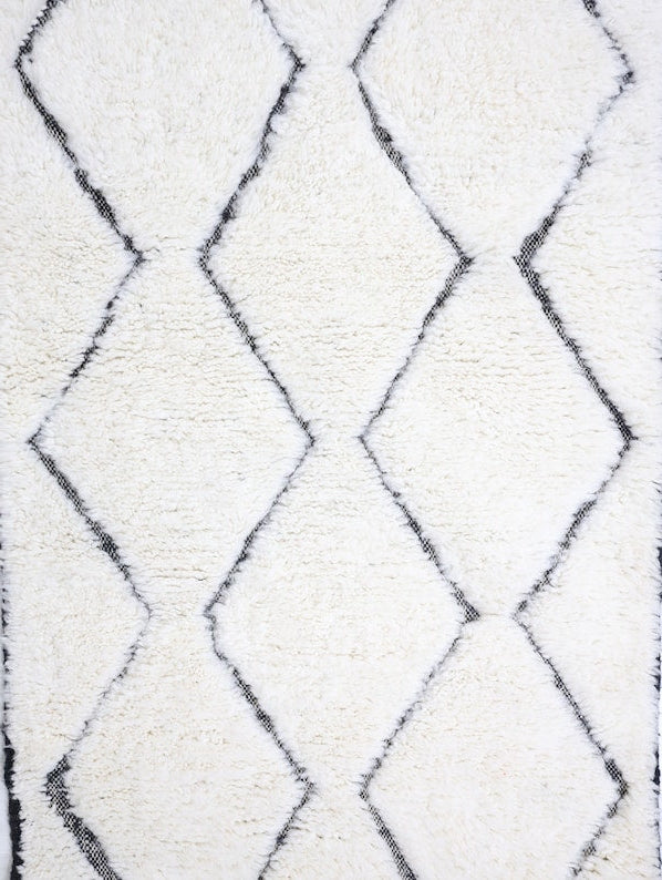 Aminato Beni Ourain Rug 3'0" x 9'9"