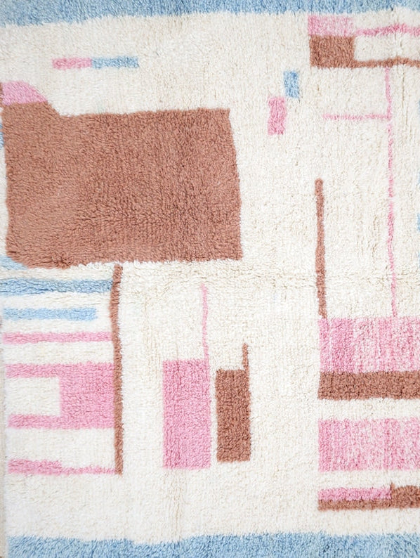 Itri Beni Ourain Rug 5'2" x 8'3"